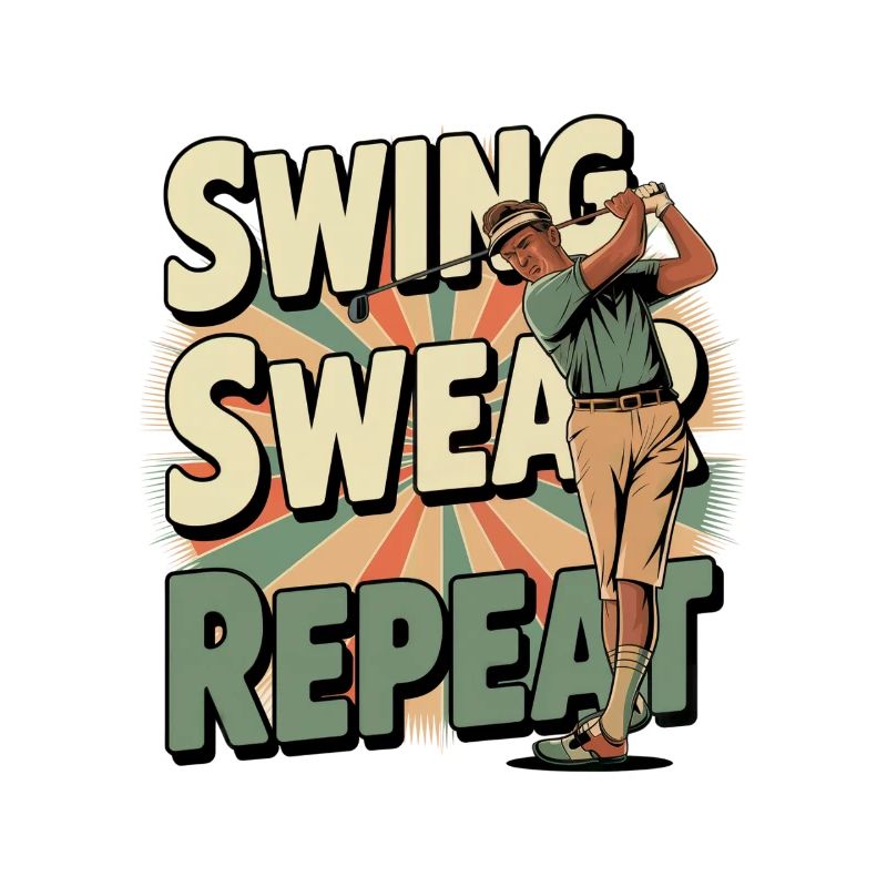 Golf Humor Retro
