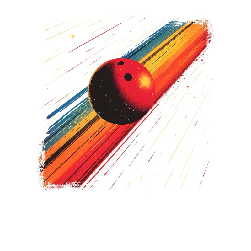 90er Bowlingkugel