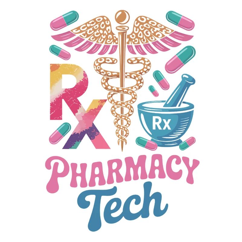 Rx Tech Pharmacy Art
