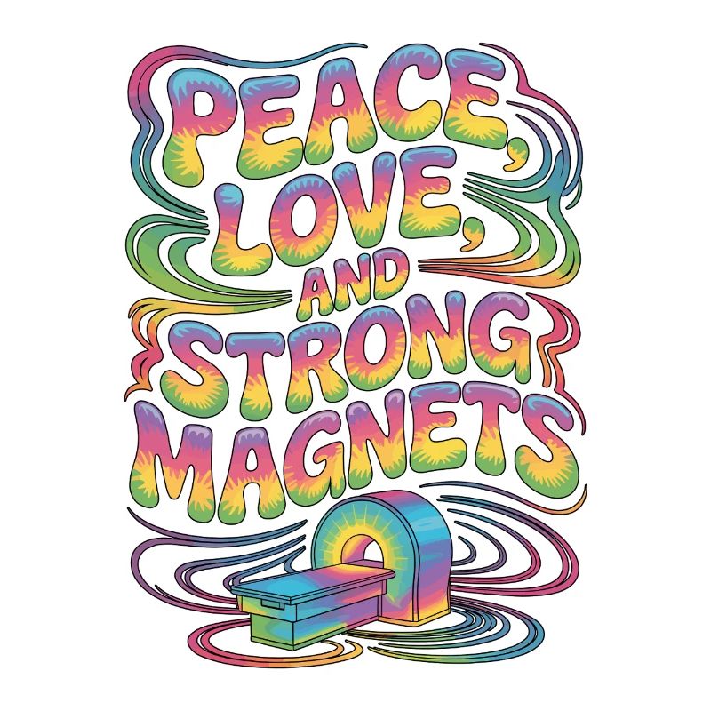 MRI Tech Peace Love And Radiologic Technologist