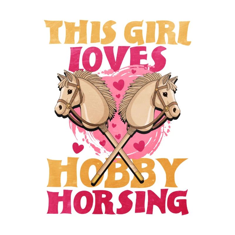 Dieses Mädchen liebt Hobbyhorsing