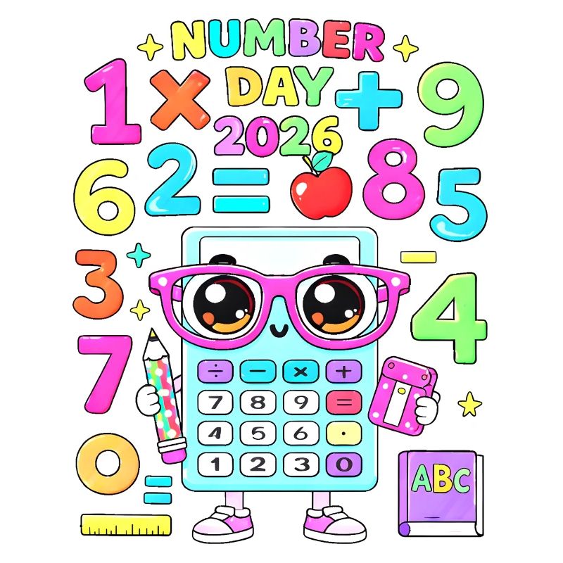 Kawaii Calculator Classroom Theme