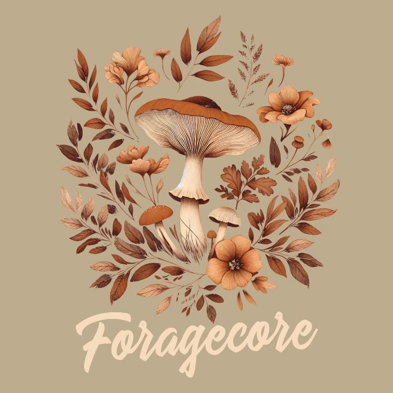 Esthétique des objets de collection | Automne de la forêt de champignons