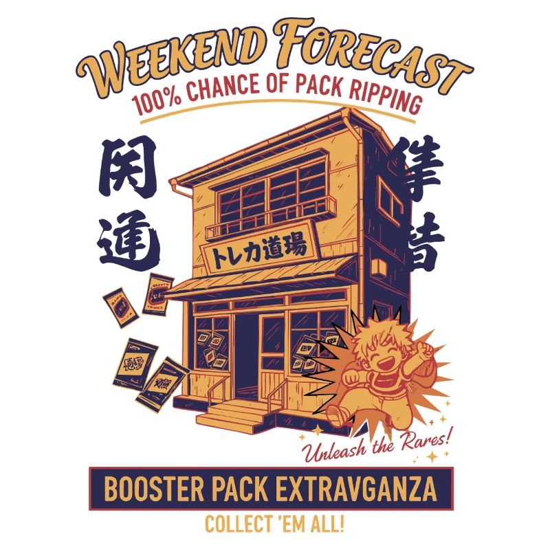 trading card - Weekend Forecast Pack Ripping