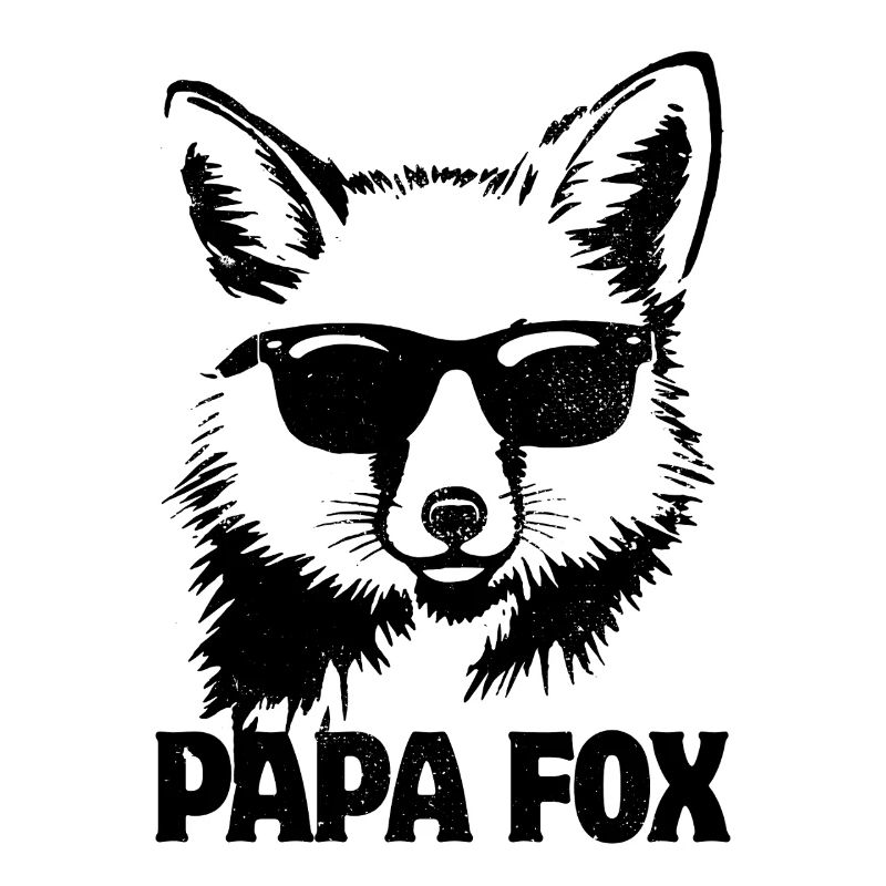 Papa Fox - Fox Father's Day