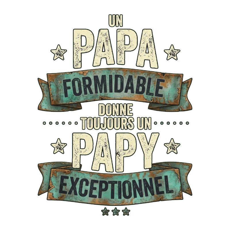 Papa Formidable Papy Exceptionnel Cadeau