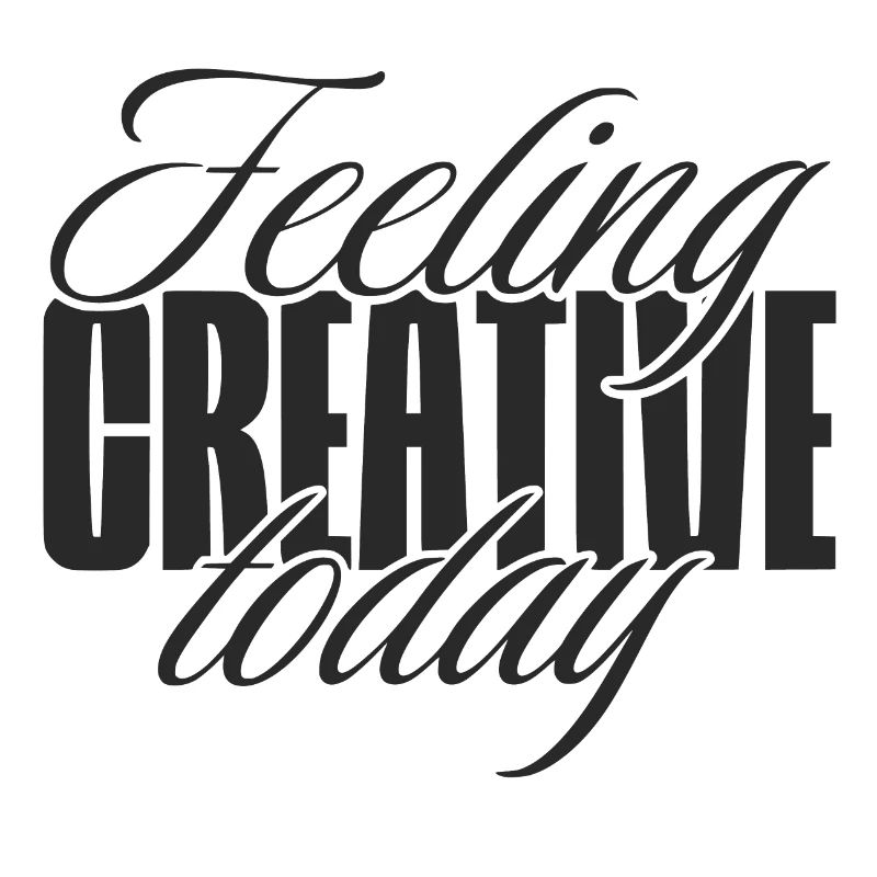 Feeling creative today