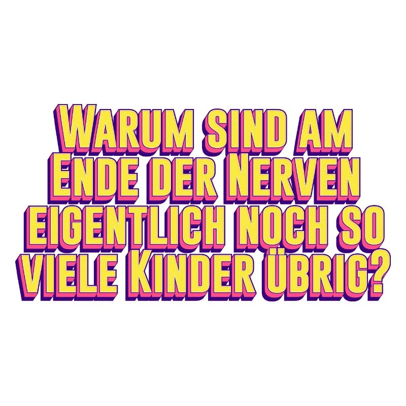 Warum sind am Ende der Nerven eigentlich noch...