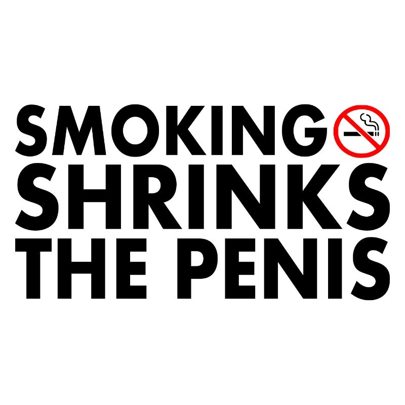 Smoking shrinks the penis