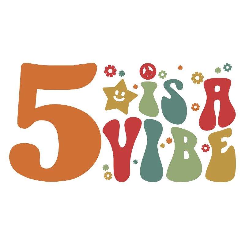 Five Is A Vibe, 5 ans, enfants de 5e anniversaire
