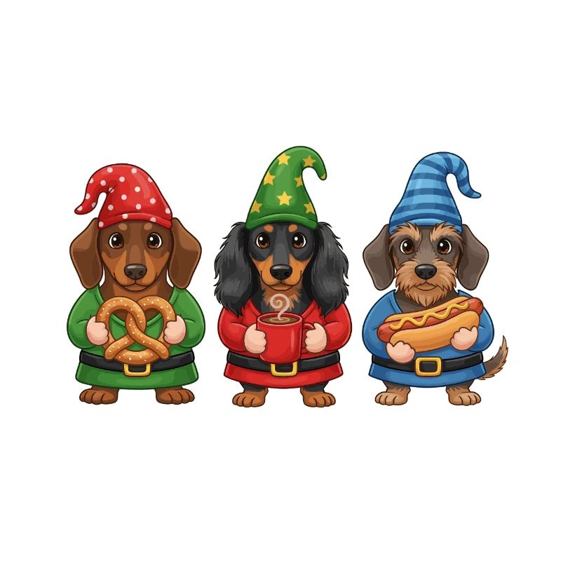 Dackel Merry Christmas Cooles Weihnachtsgeschenk