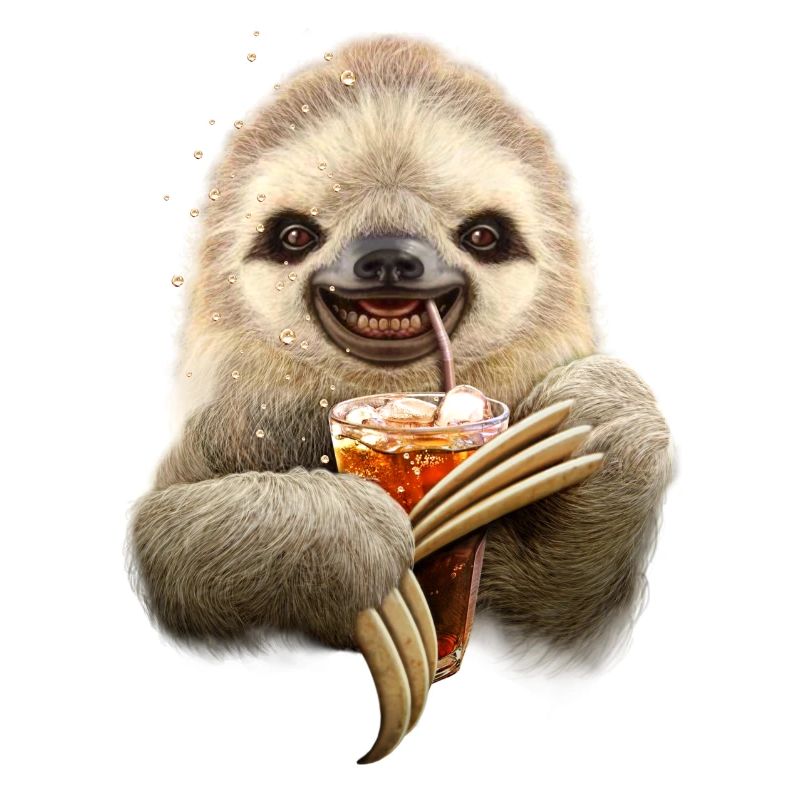 SLOTH & SOFT DRINK