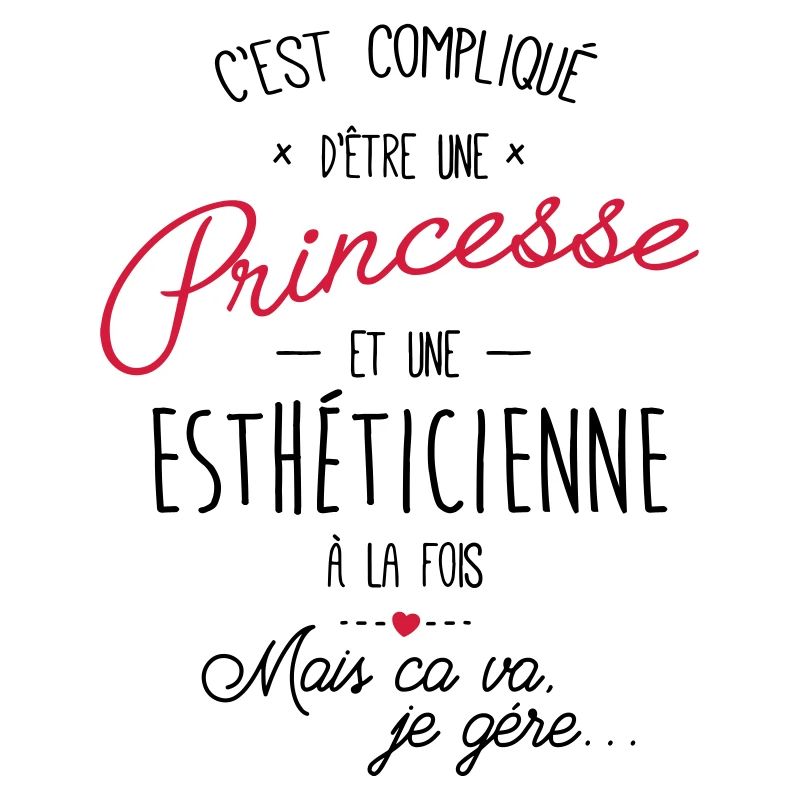 princesse et esthéticienn