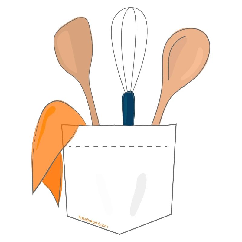 Cooking tools in pocket