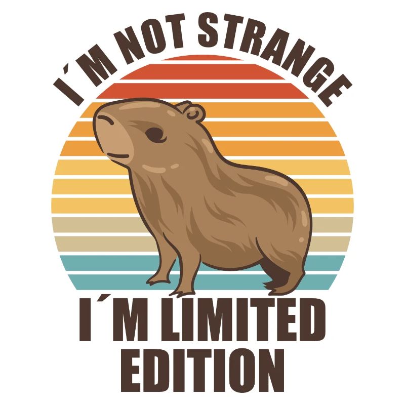 Capybara Zootier Design