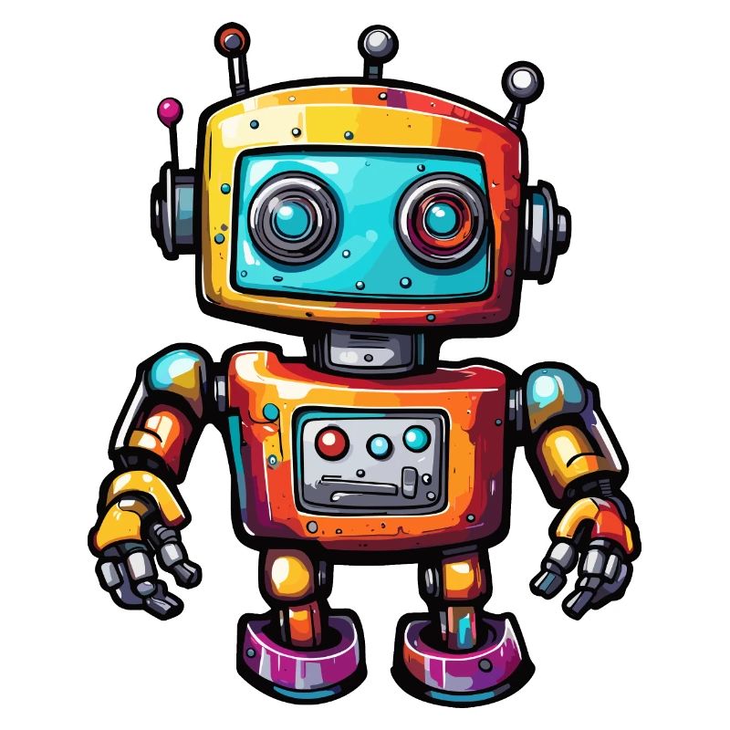 Roboter / Maschine / KI / Technology / Mechanik