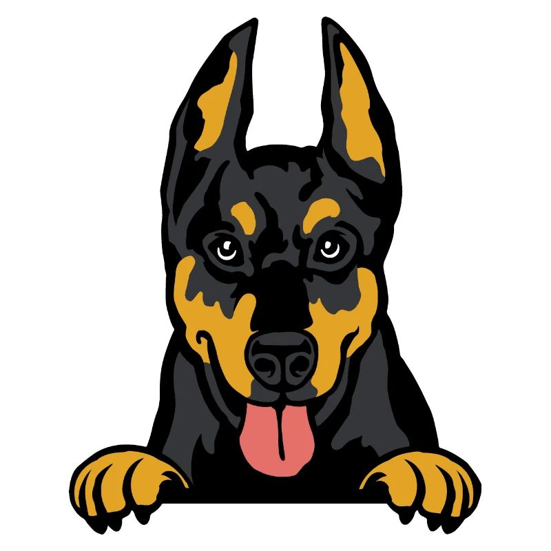 Doberman Majesty: Elegance in Strength