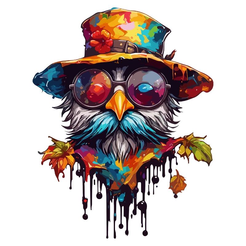 Vogelscheuche / Erntehelfer / Maisfeld / Feld