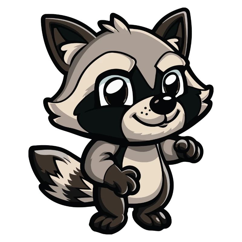 waschbär