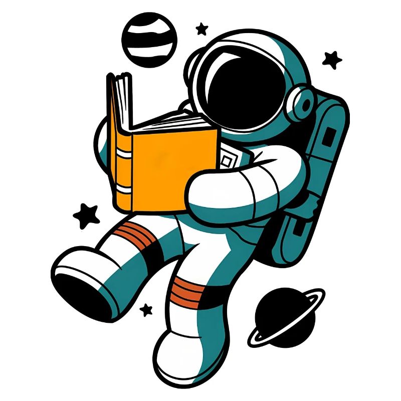 Reading astronaut: Learning in weightlessness