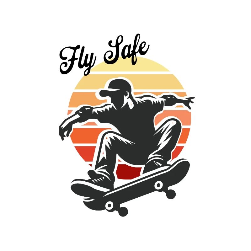 Skateboard Fly Safe Design