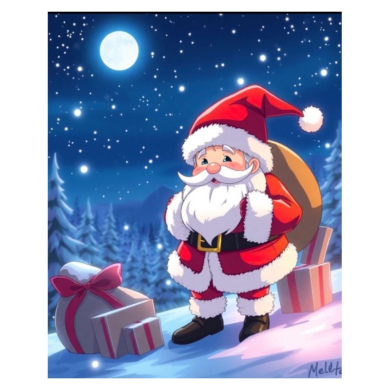 Weihnachts man mit Geschenke Sack