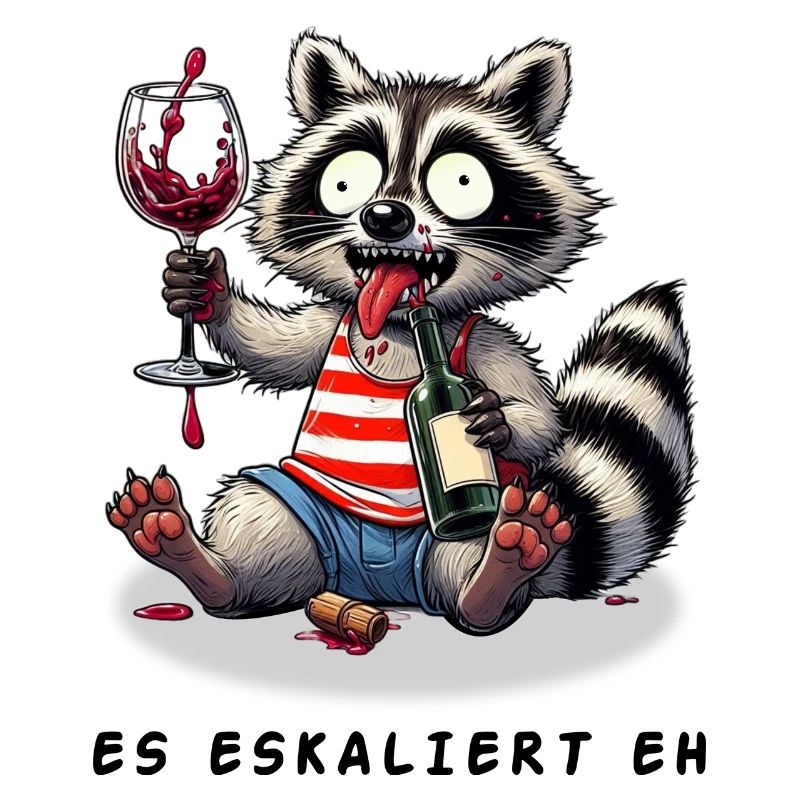 Waschbär Eskaliert