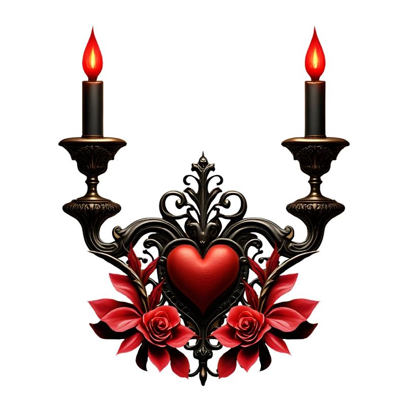 Romance gothique : Passion cachée.