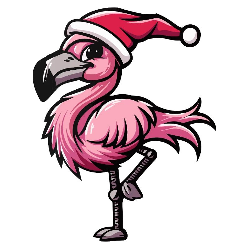 Flamingo Weihnachten