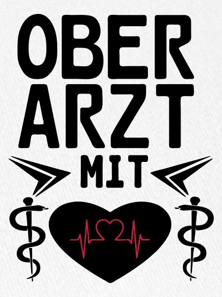 Oberarzt mit Herz Geschenk