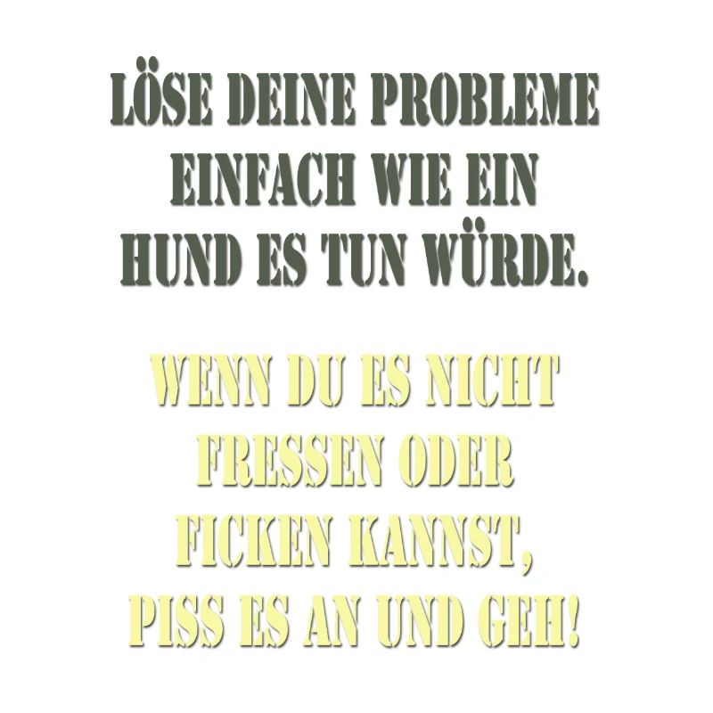 Spruch Hund