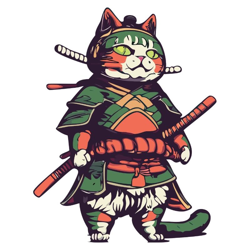 Samurai Cat