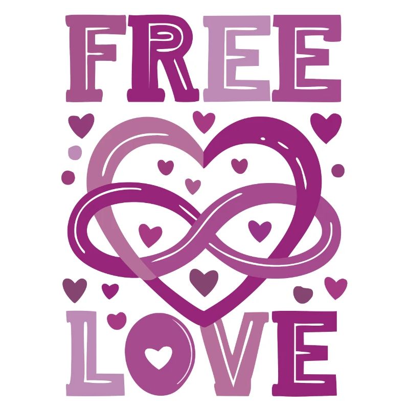 Polyamory Symbol - Pink