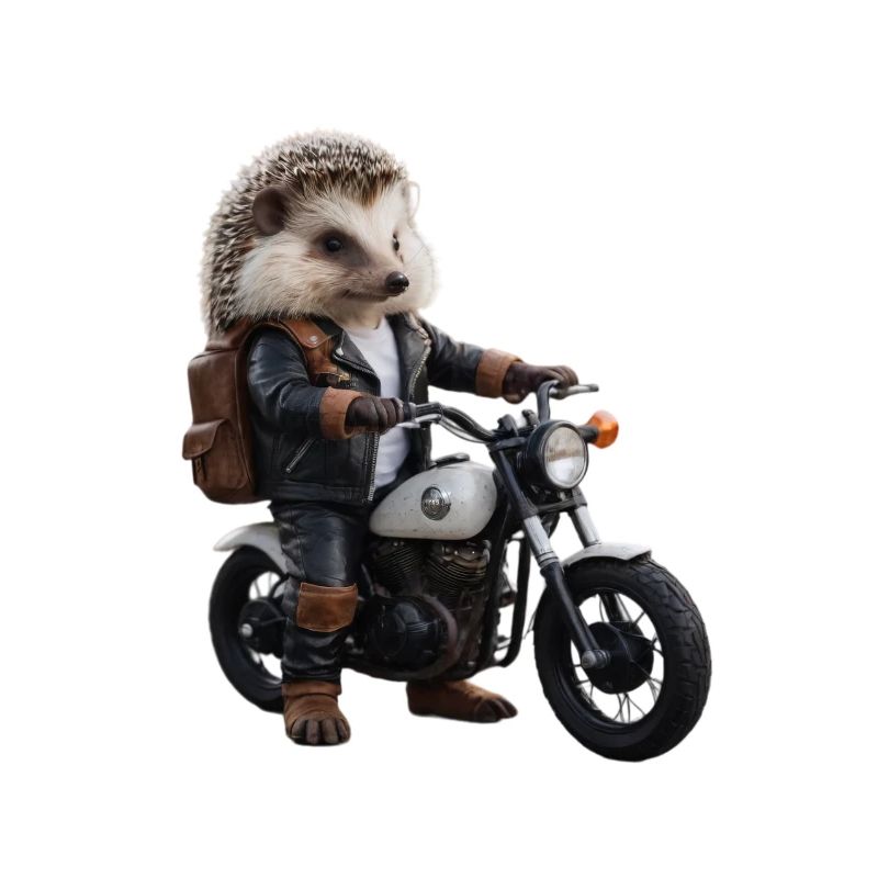 Biker hedgehog