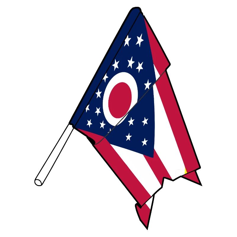 Flagge von Ohio