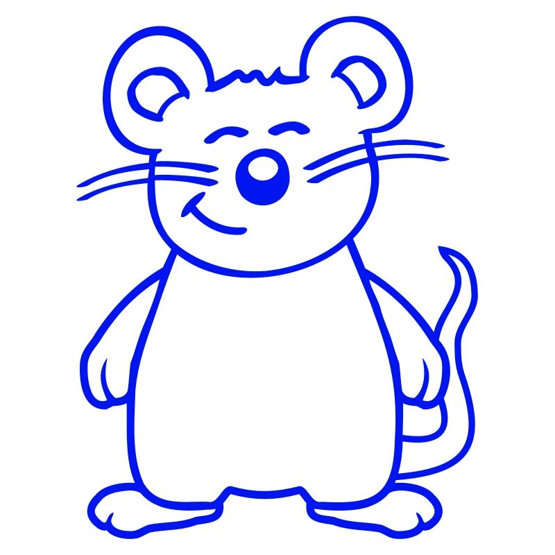 Mouse Mouse Cute Little Rat Rodent Friendly
