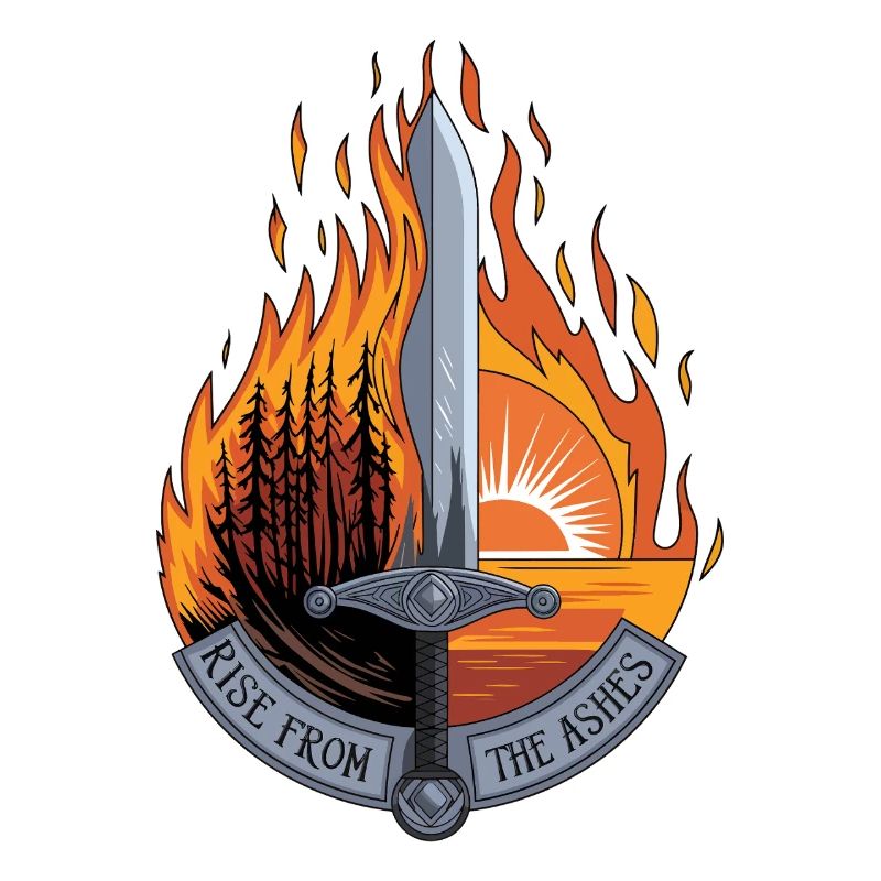 Rise From the Ashes – Phoenix Warrior Sword Art