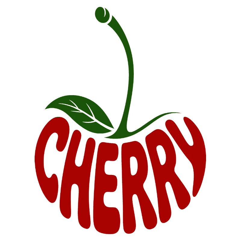 Cherry - Cool Fruit Logo