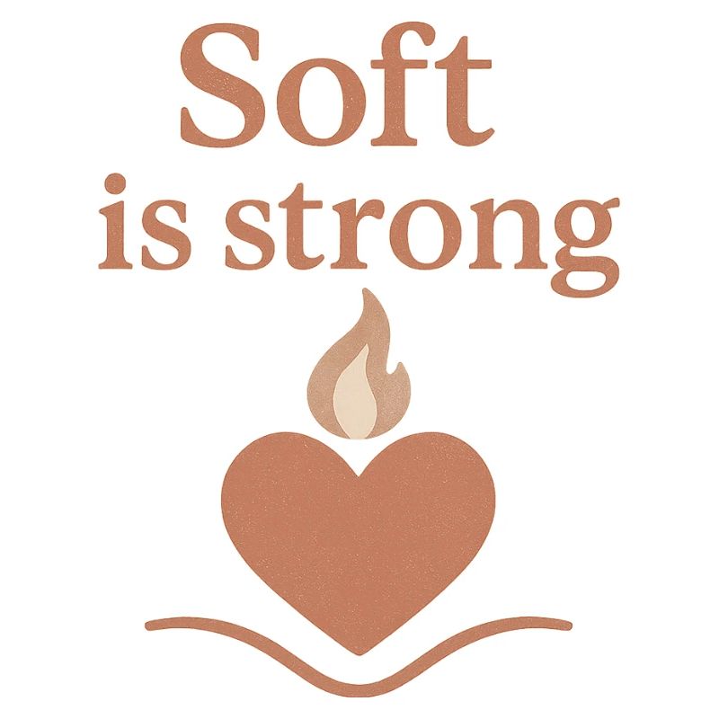 Soft ist stark Herzfeuer