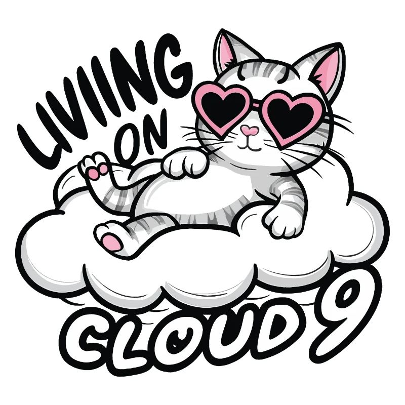 Chaton Chaton sur Cloud 9