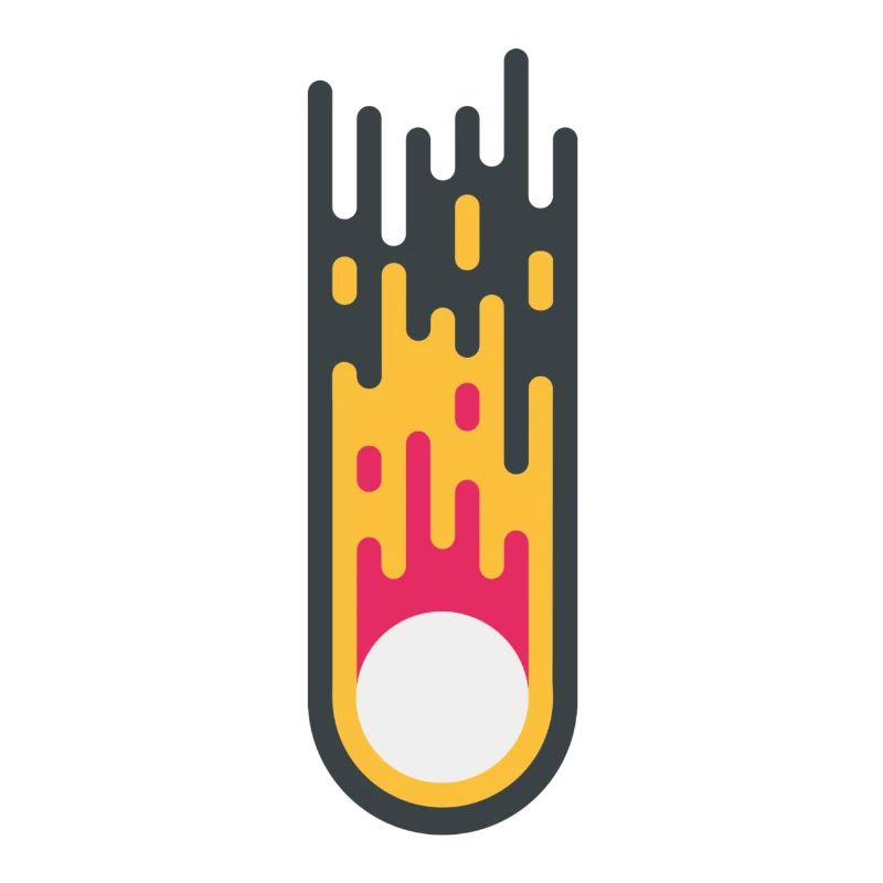 Meteor | Flat design