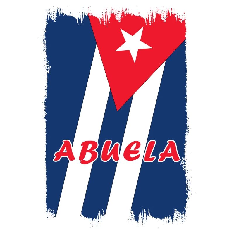 Drapeaux de grand-mère de Cuba