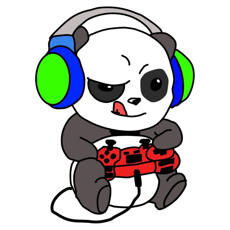 Panda Zockt, Panda bin am Zocken