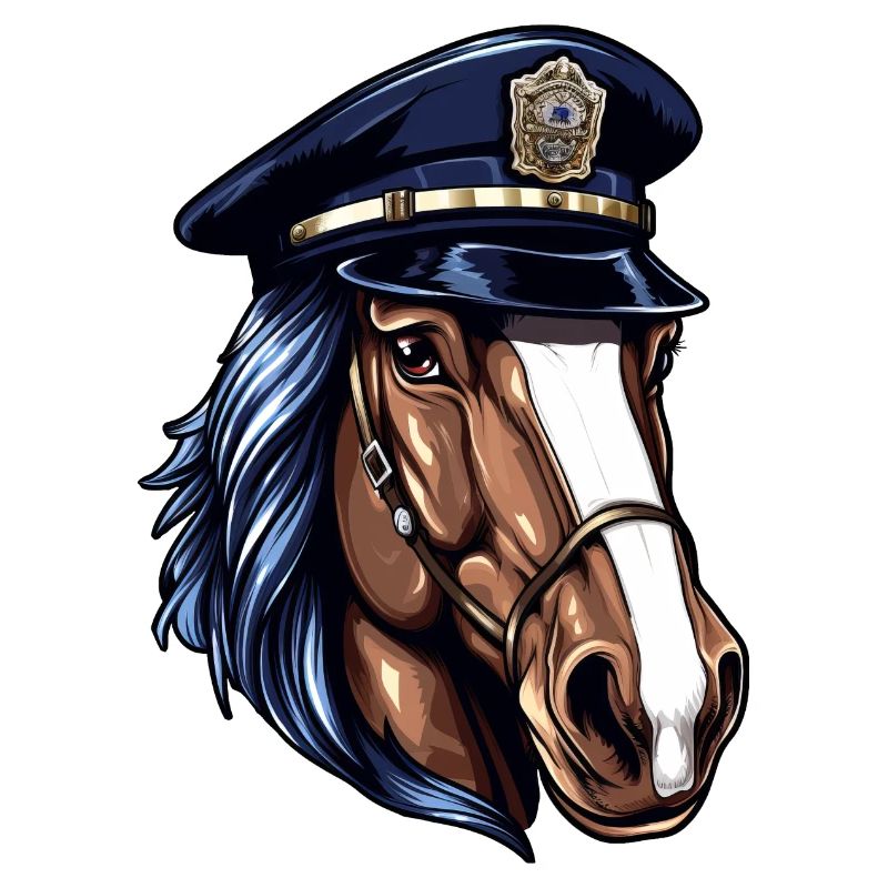 Chevaux Policier