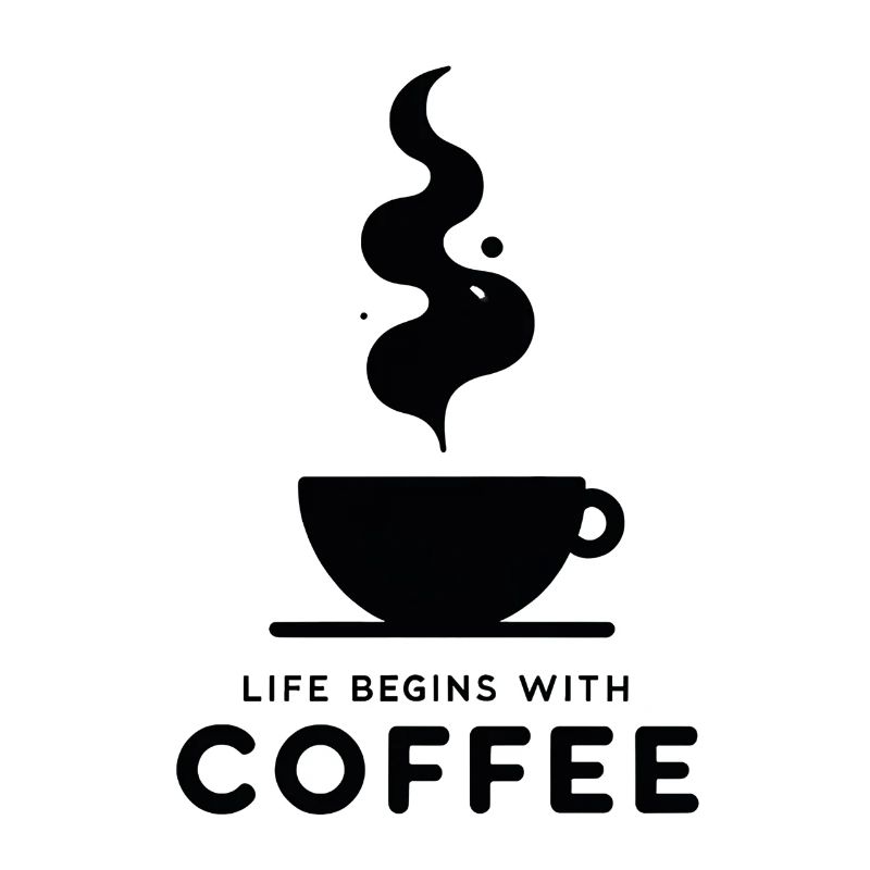 Kaffeebeginn: Leben beginnt