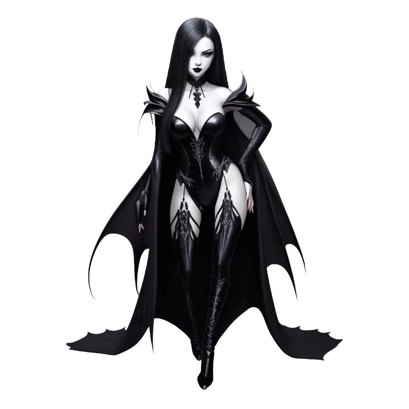 Sexy Vampire Dame Beauté Dame Vampire