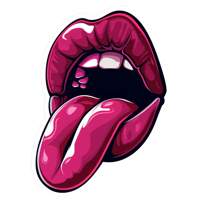 Sticker Zunge