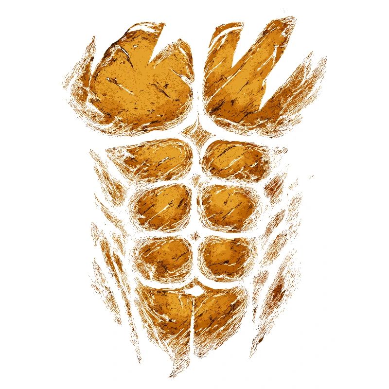 Fire Orange Muscle Structure