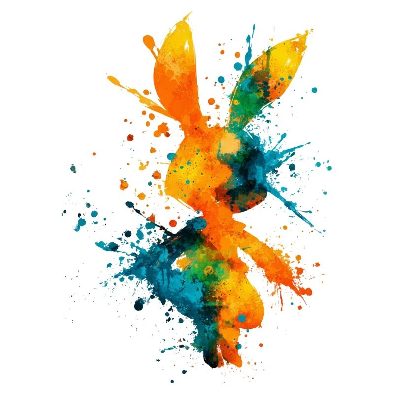 Abstract_Watercolor_Bunny_Rabbit_Splatter