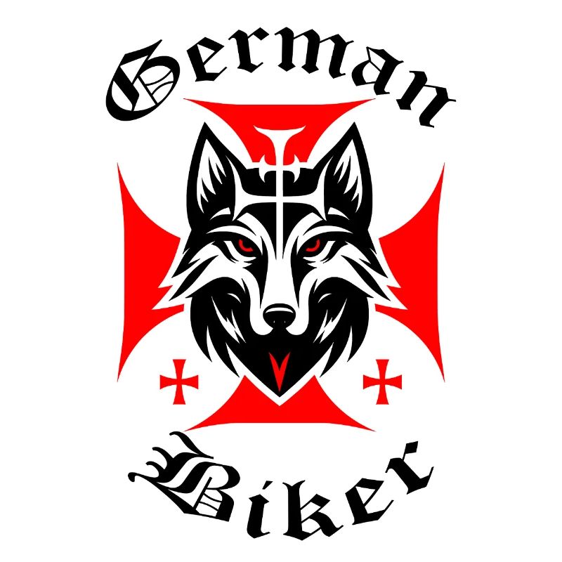 Roter Wolf - German Biker